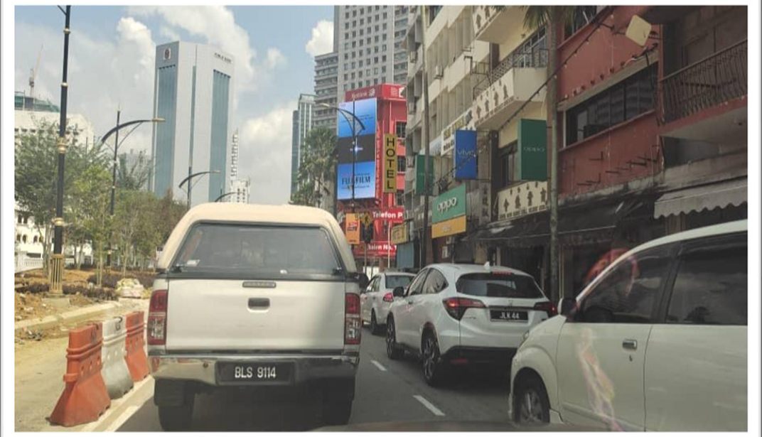 Johor Wong Ah Fook billboard